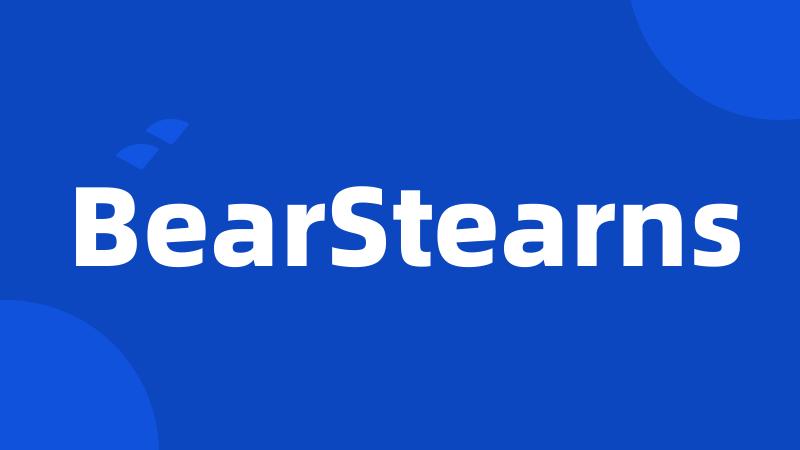 BearStearns