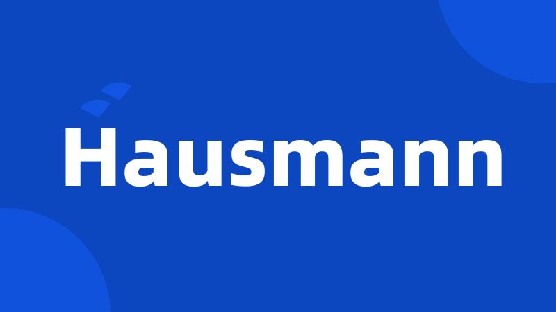 Hausmann