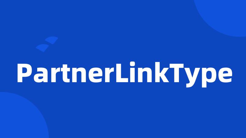 PartnerLinkType