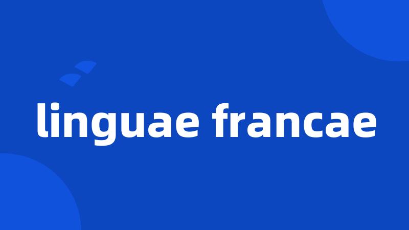 linguae francae