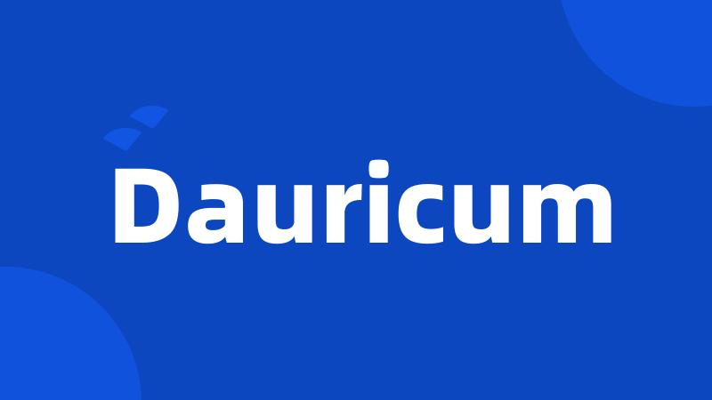 Dauricum