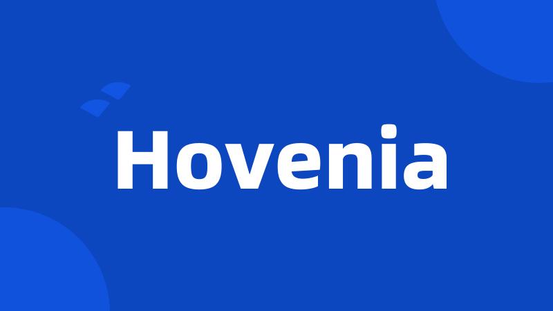 Hovenia