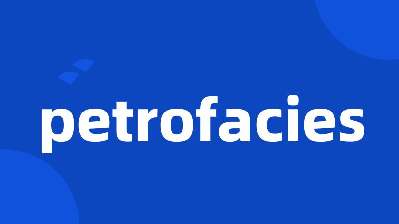 petrofacies