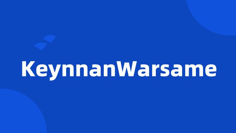 KeynnanWarsame