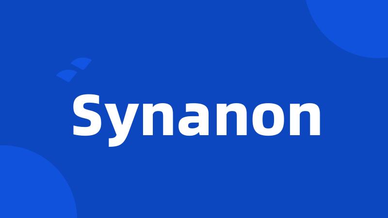 Synanon