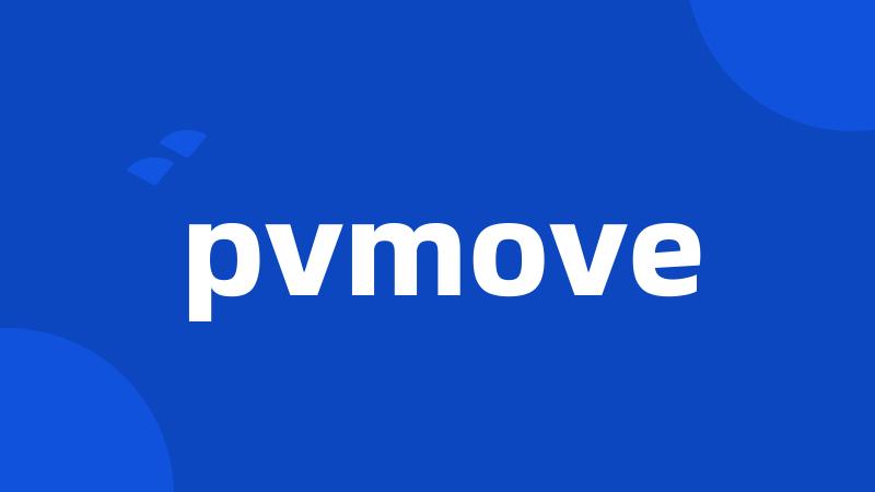 pvmove