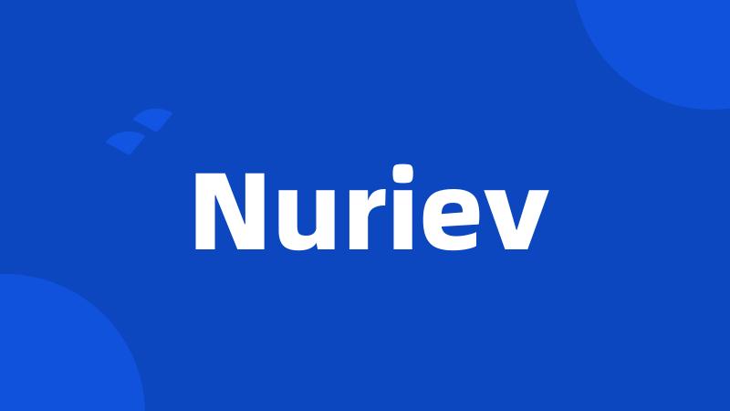 Nuriev