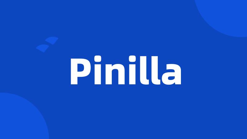 Pinilla