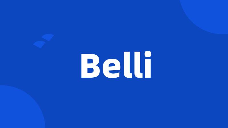 Belli