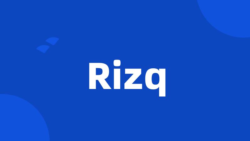 Rizq