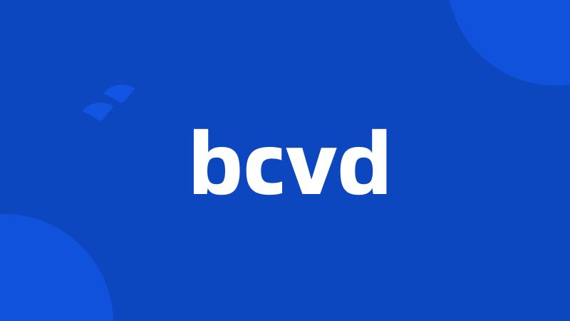 bcvd