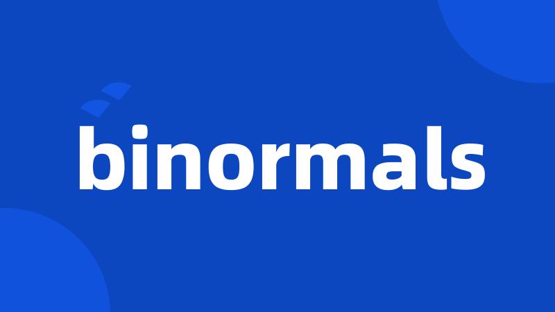 binormals