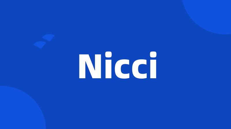 Nicci