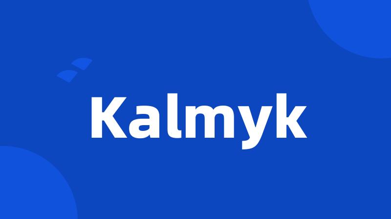 Kalmyk