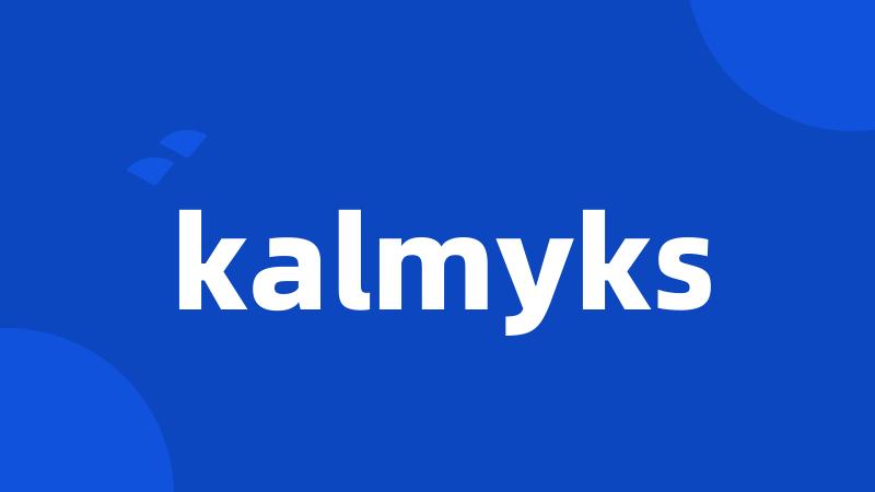 kalmyks