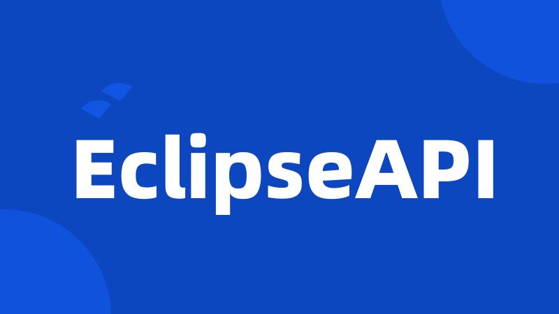 EclipseAPI