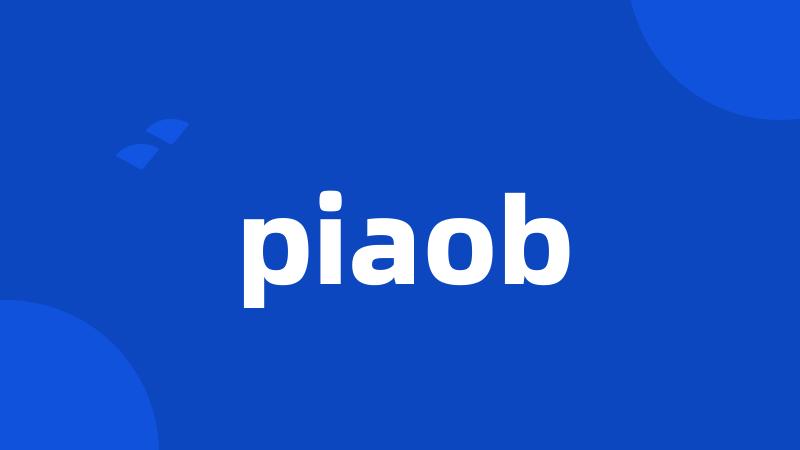 piaob