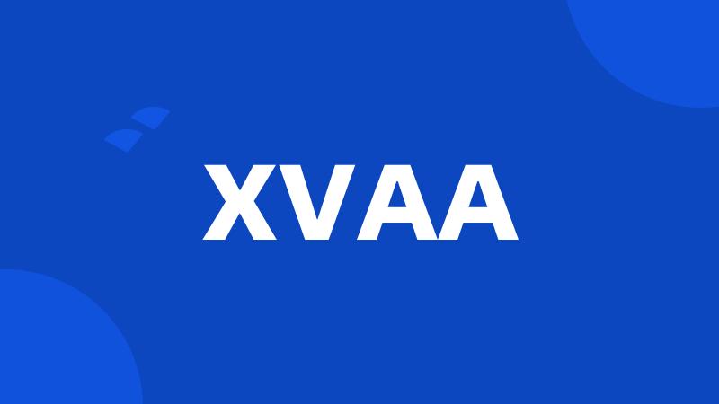 XVAA