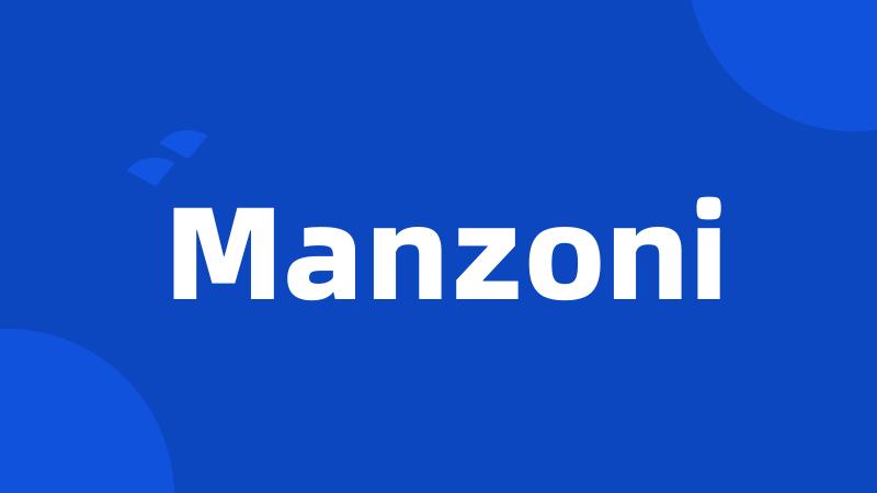 Manzoni