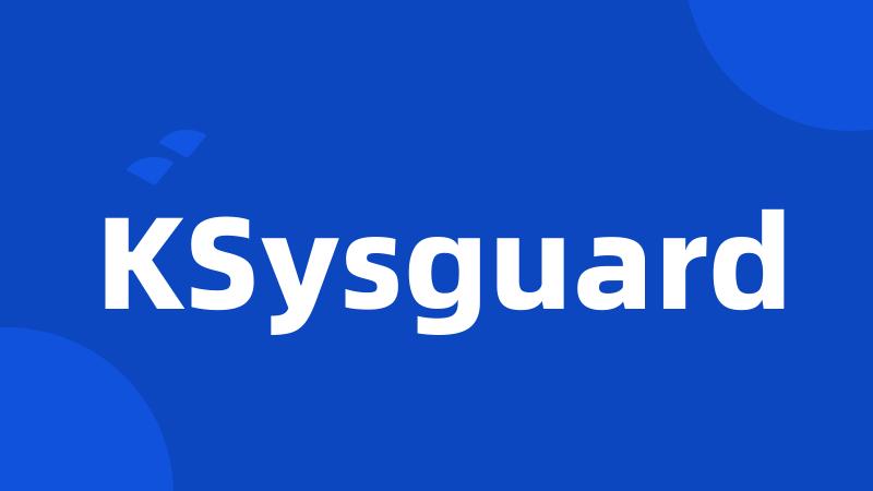 KSysguard