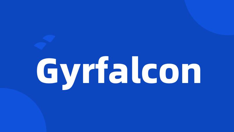 Gyrfalcon