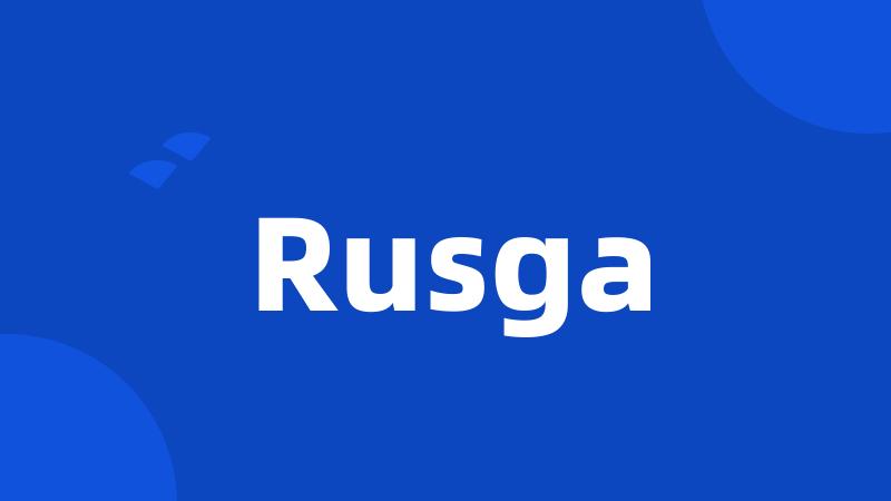 Rusga