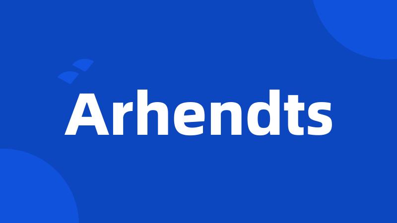 Arhendts