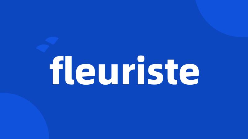 fleuriste