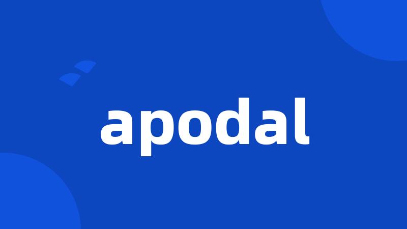 apodal