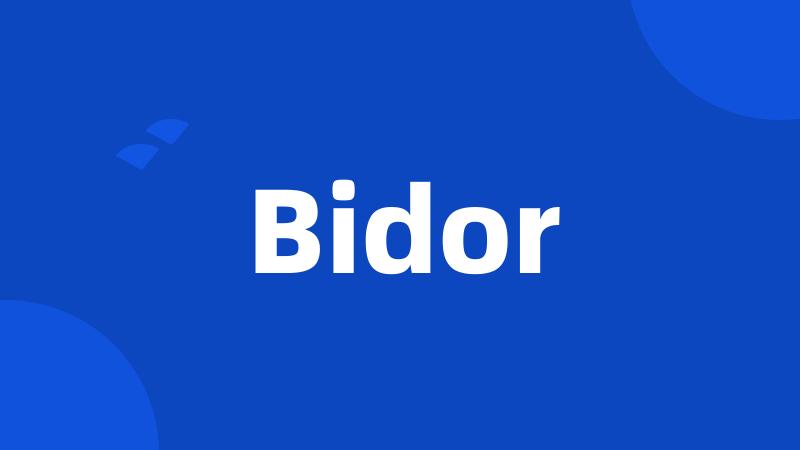 Bidor