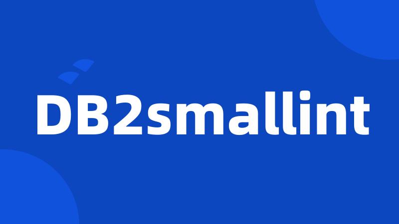 DB2smallint