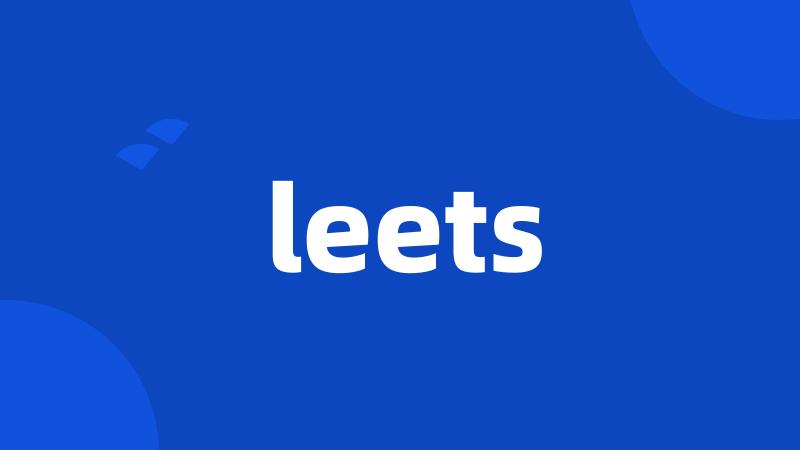 leets