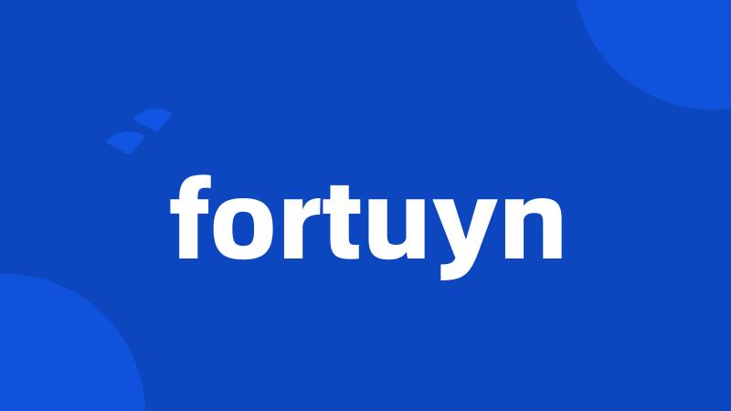 fortuyn