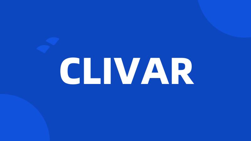 CLIVAR