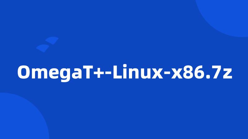 OmegaT+-Linux-x86.7z