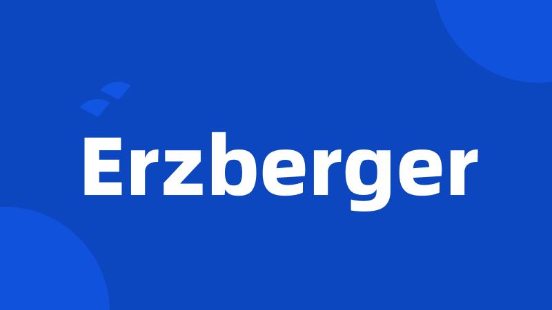 Erzberger