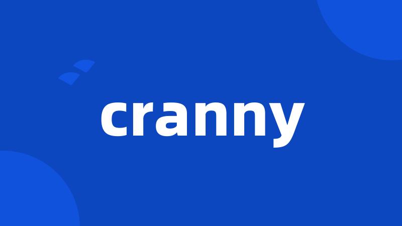 cranny