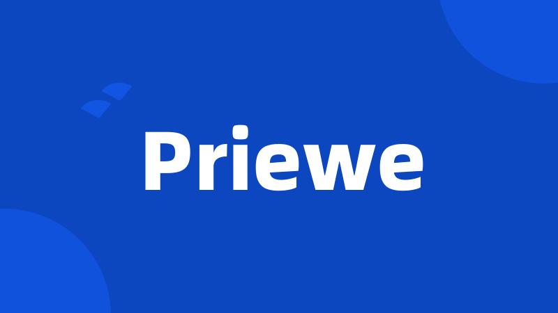 Priewe