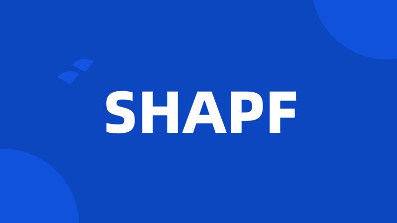 SHAPF