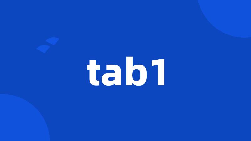 tab1