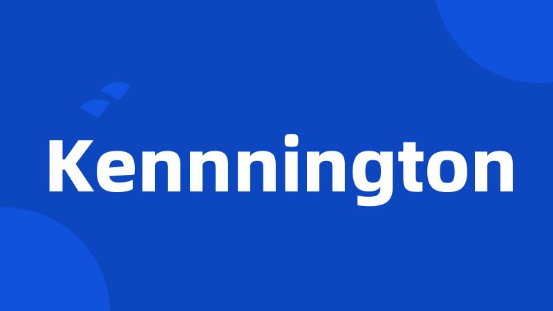 Kennnington