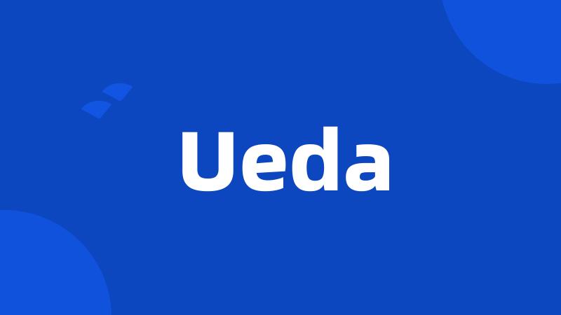 Ueda