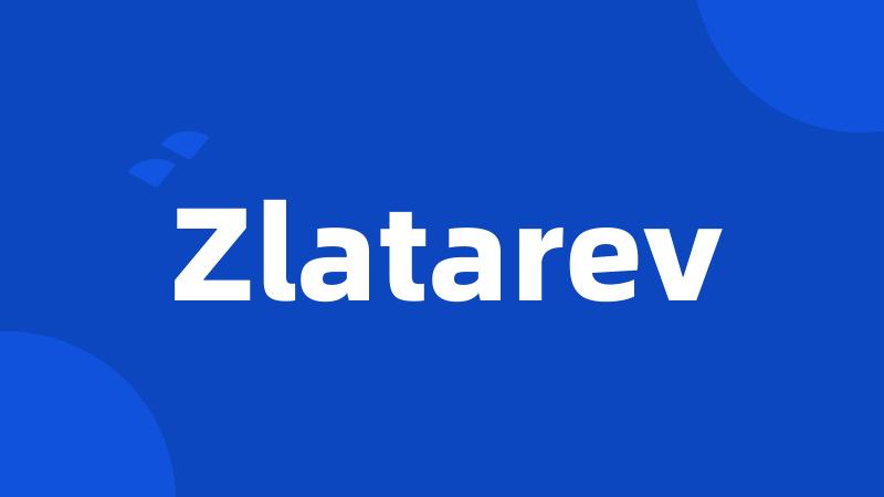 Zlatarev