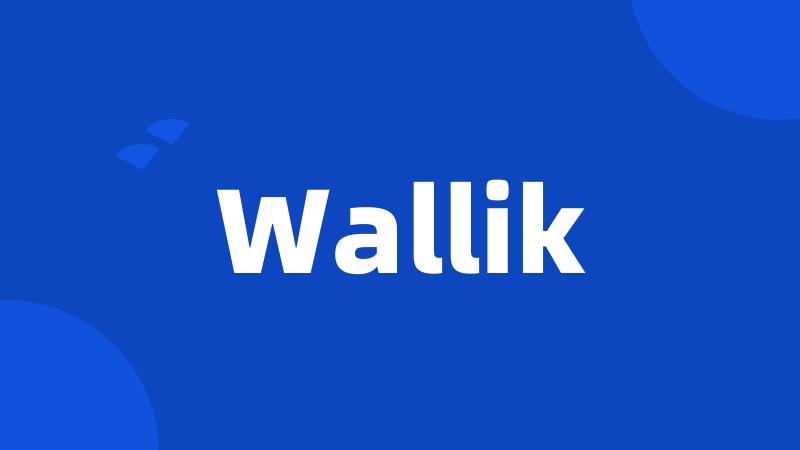 Wallik