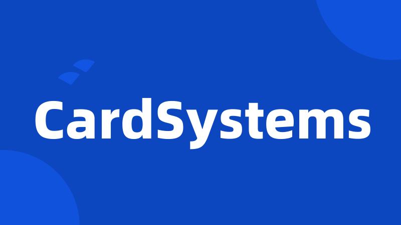 CardSystems