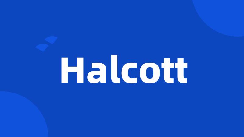 Halcott