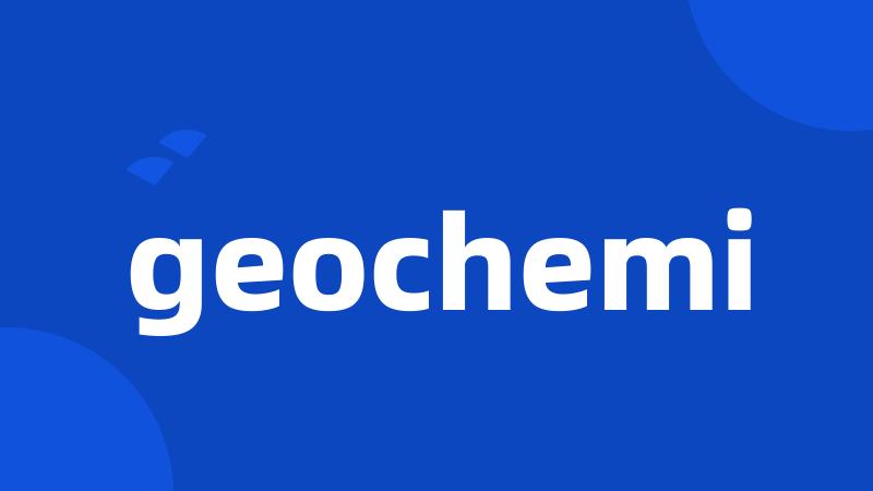 geochemi