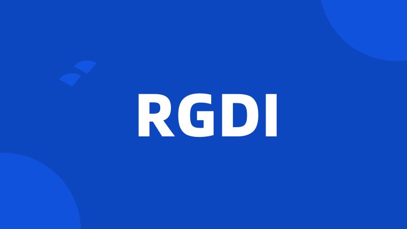 RGDI