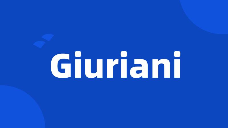 Giuriani