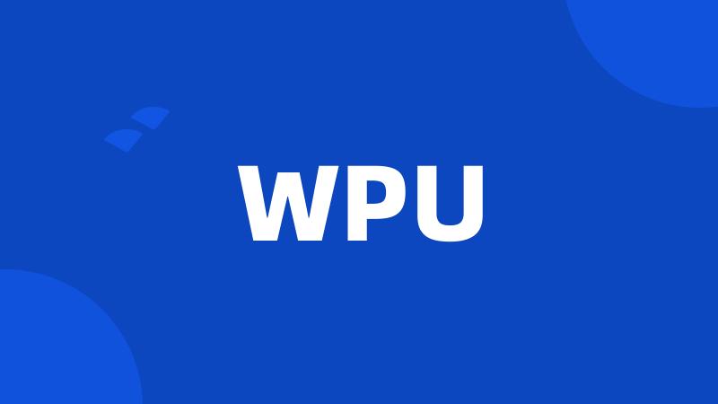 WPU